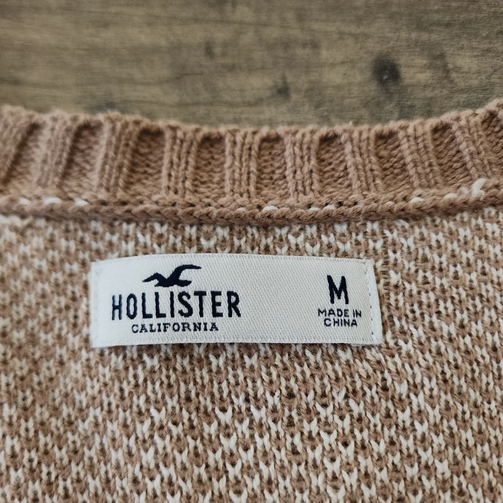 Hollister Cropped Plaid Cardigan Sweater Women's Medium - Picture 14 of 16